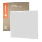 Ledvance LED panel Comfort Aluminium Hvid 28W 3640lm - 840 kold hvid | 60x60cm - UGR < 19
